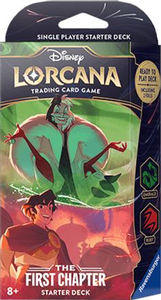 Disney Lorcana TCG The First Chapter Starter Deck Display Box (12 Decks) -  US