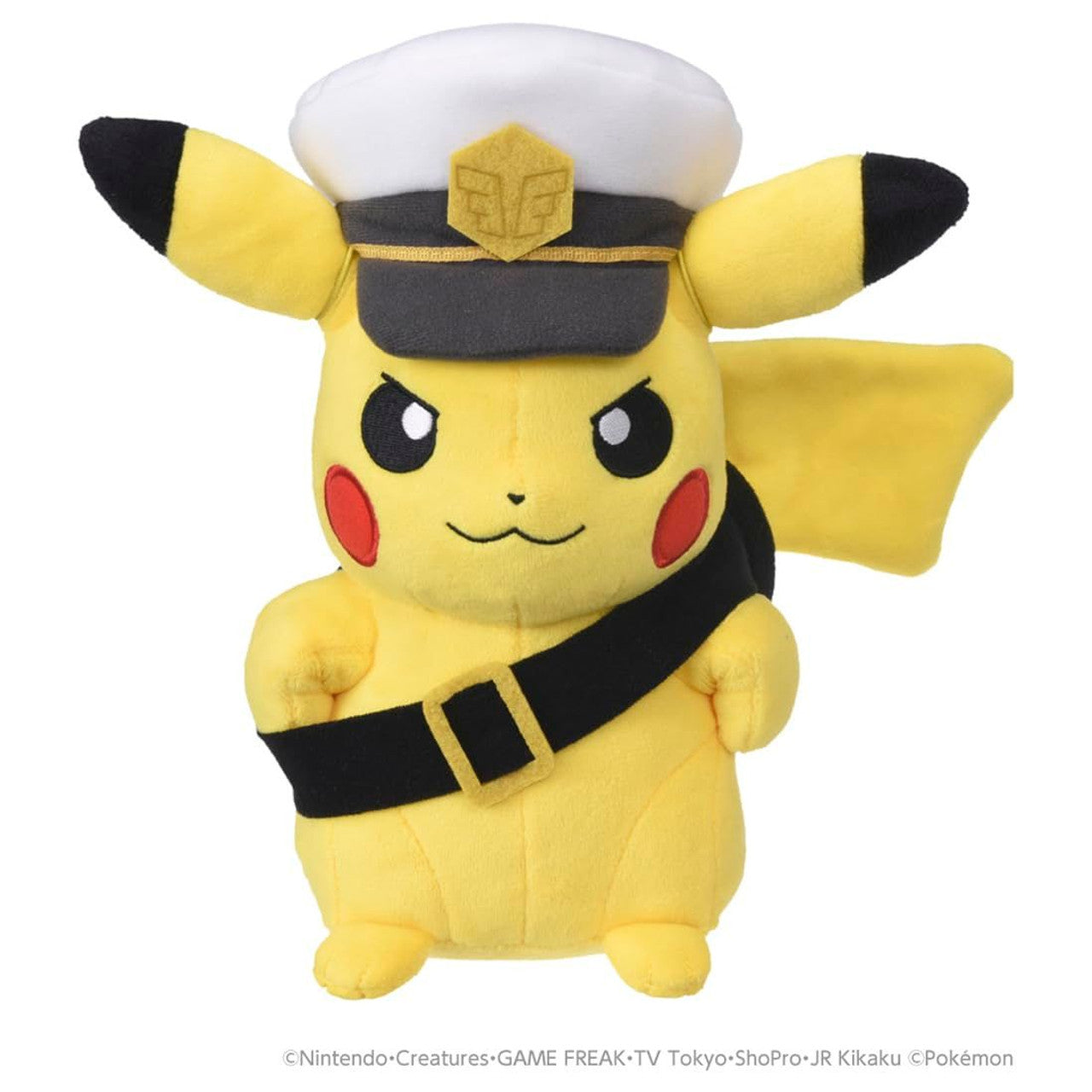 Takara Tomy 8 Inch Pokemon Plush Captain Pikachu Goggles