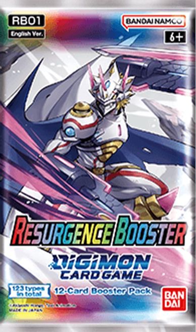 DIGIMON TCG: BOOSTER PACK - RB01 Resurgence Booster