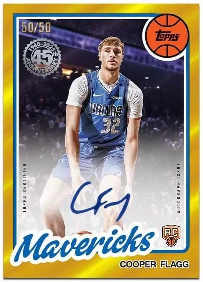 2025-2026 Topps NBA Basketball Trading Card Hanger Box 59 Total Cards