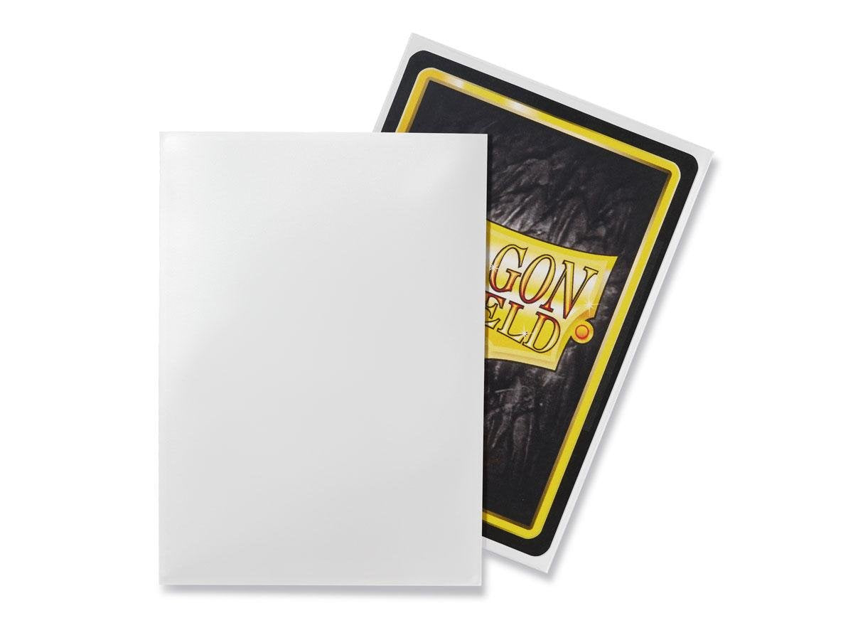 Dragon Shield Classic White Standard Size 100 ct Card Sleeves Individual Pack