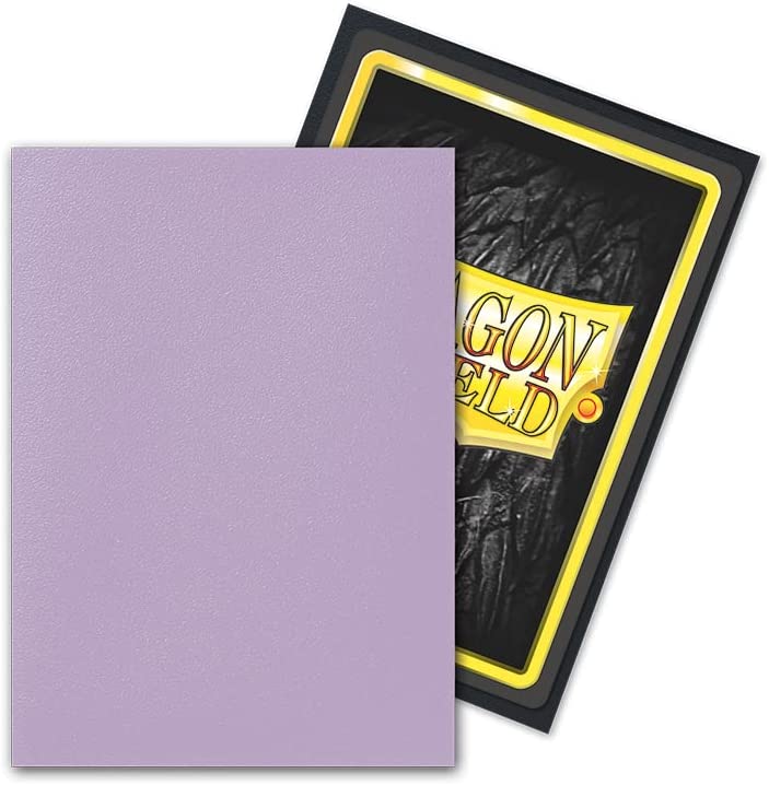 Dragon Shield 100ct Standard Card Sleeves Display Case (10 Packs) - Matte Dual Orchid