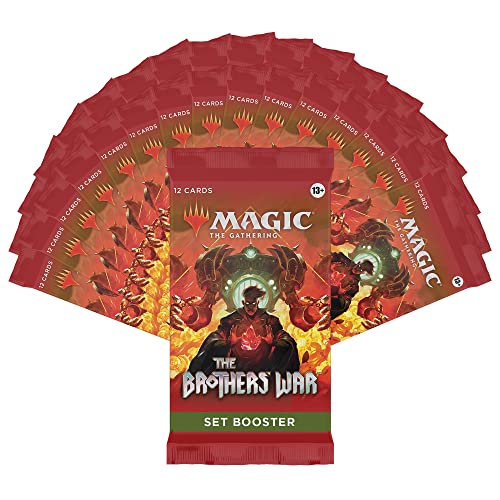 Magic: The Gathering The Brothers War Set Booster Box | 30 Packs (360 Magic Cards)