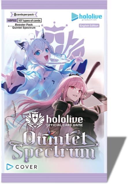 Hololive Official Card Game: Quintet Spectrum Booster Box - 12 Packs