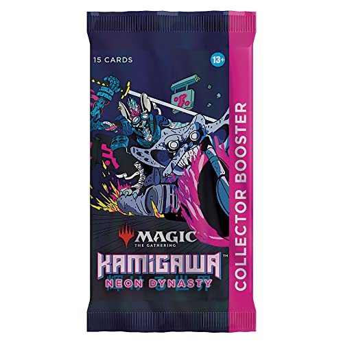 Magic: The Gathering Collector Booster Pack Lot MTG Kamigawa Neon Dynasty
