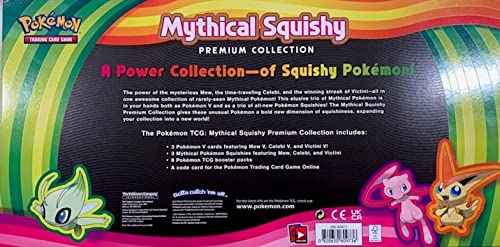 Pokemon TCG Mythical Squishy Premium Collection