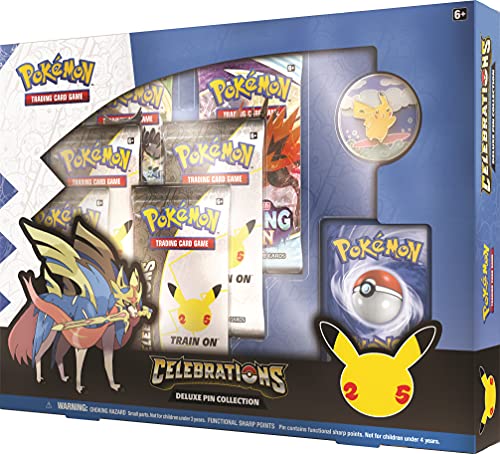Pokemon TCG: 25th Anniversary Deluxe Pin Collection