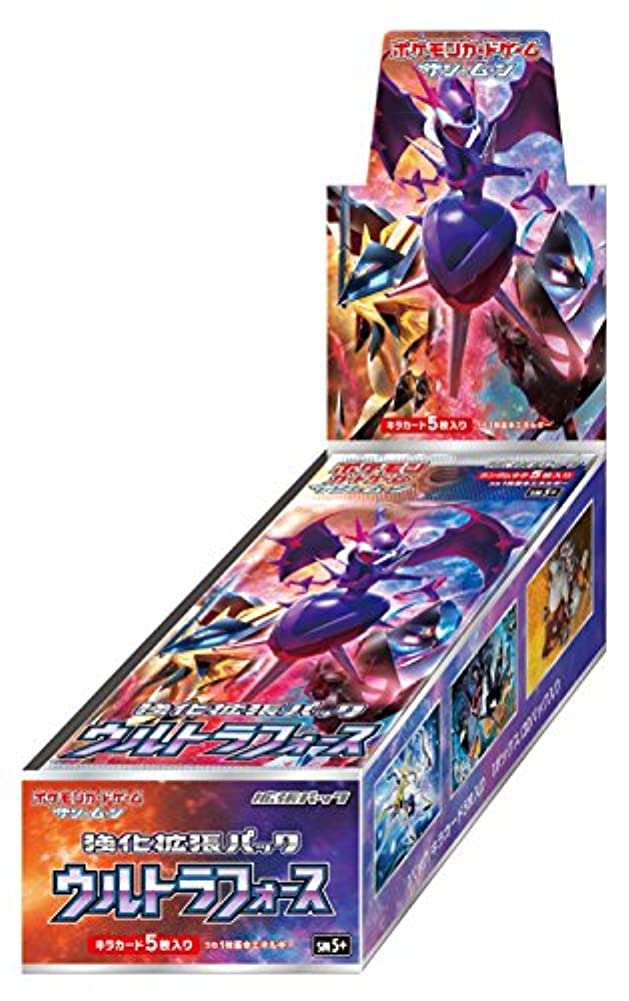 Pokemon Card Game Sun & Moon Strength Expansion Pack Ultra Force Box Japanese Ver.