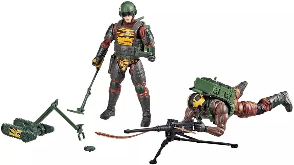 G.I. Joe Tiger Force Roadblock, Tripwire, and M.A.C.L.E.O.D. Action Figure Set