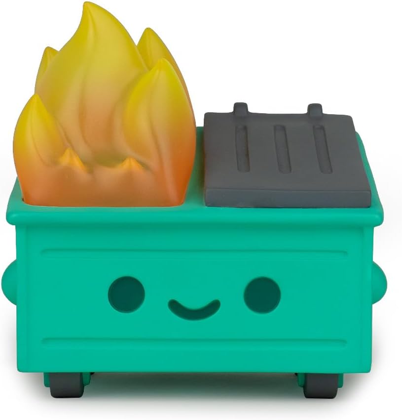 100% Soft Dumpster Fire Vinyl Figure