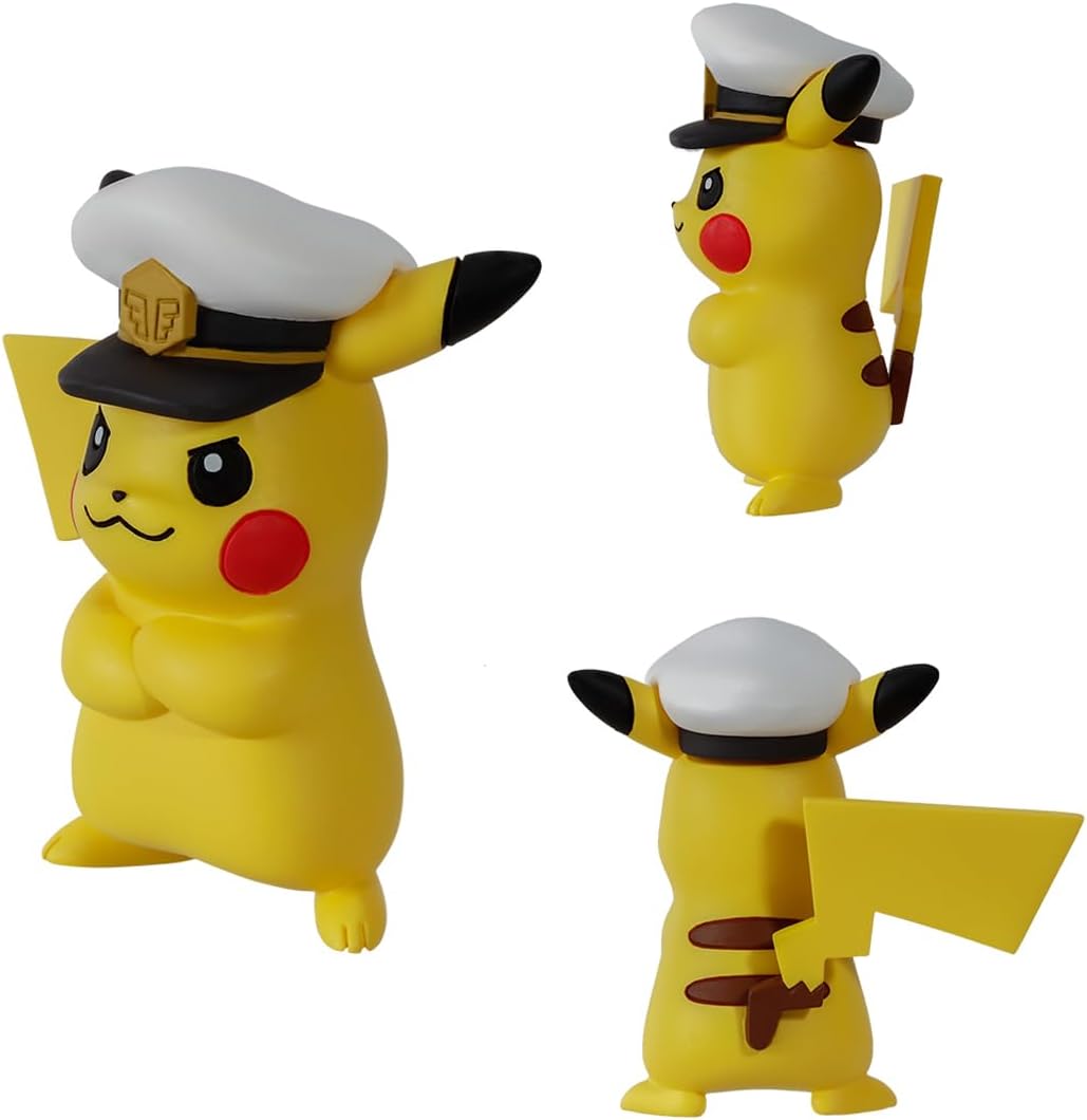 Takara Tomy Pokemon Moncolle Pokederze Captain Pikachu (Ultra Ball)