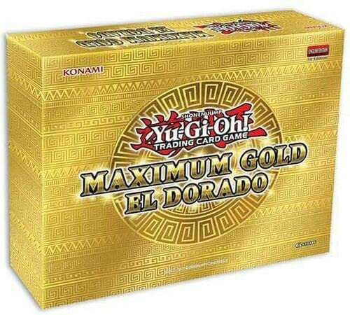 Yu-Gi-Oh! Maximum Gold El Dorado Booster Sealed Display Box: 5 Mini-Boxes (20 Total Booster Packs!)