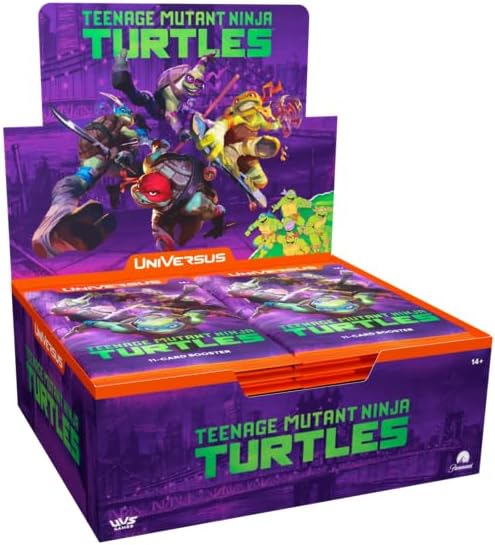 UniVersus: Teenage Mutant Ninja Turtles Booster Box - 24 Packs
