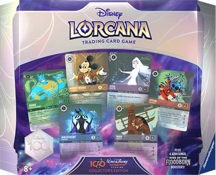 Ravensburger Disney Lorcana TCG: D100 Collector's Edition Gift Set | Deluxe Collectible Set with Over 200 Art Pieces | Ultimate Game Experience for Ages 8+