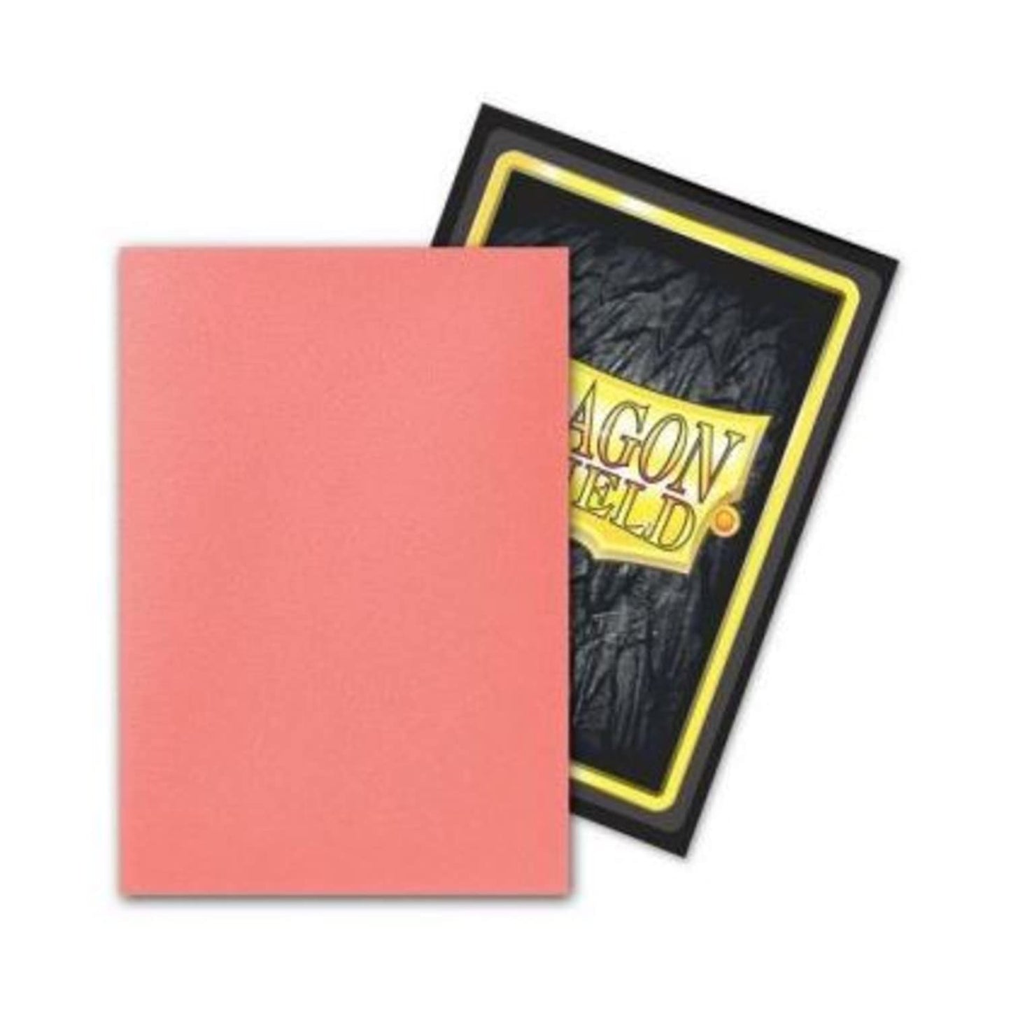 Arcane Tinmen Dragon Shield Sleeves Matte Japanese: Dual Peach 60CT- Card Sleeves are Smooth & Tough - Compatible with Yu-Gi-Oh! & Cardfight Vanguard, Black (AT-15153)