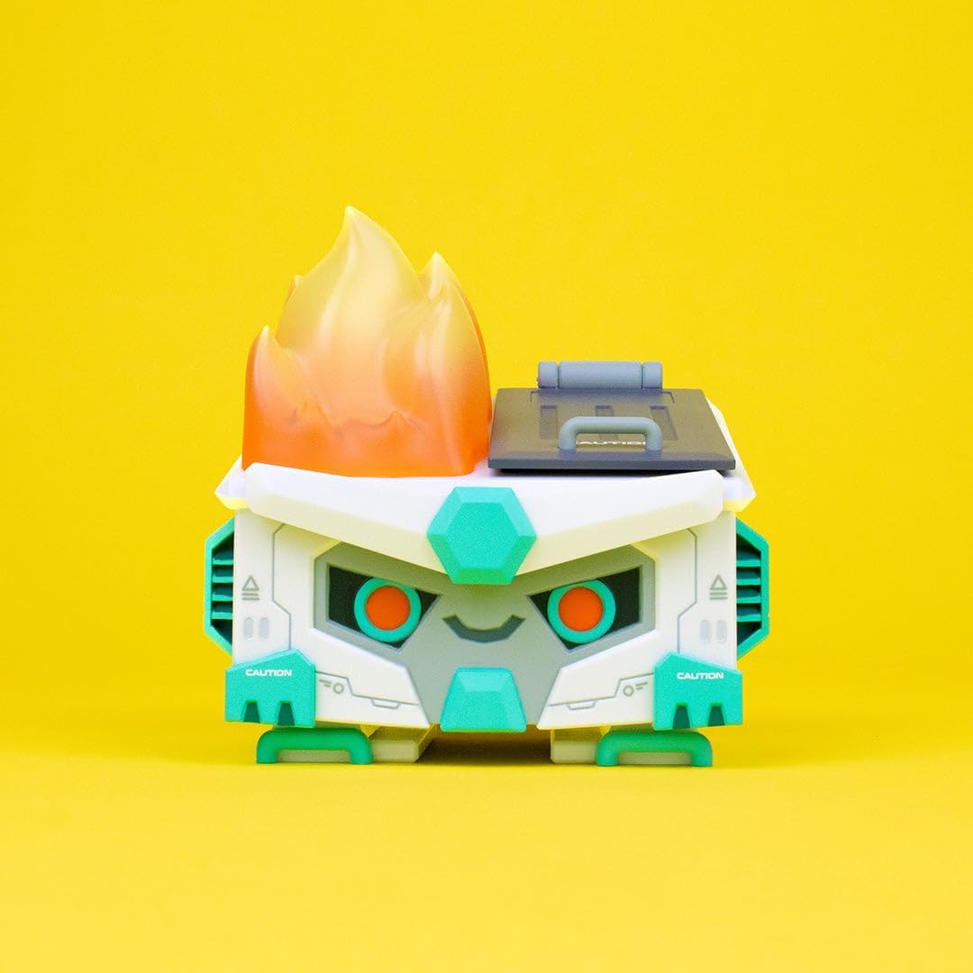 100% Soft Mecha Dumpster Fire Vinyl Figure (DF-079)