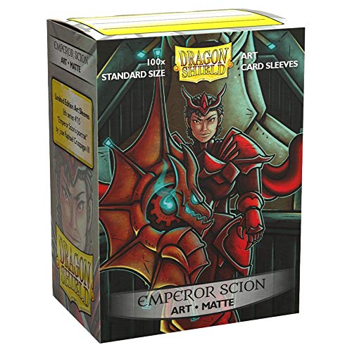 Dragon Shield Matte Art Coat of Arms Emperor Scion Standard Size 100 ct Card Sleeves Individual Pack