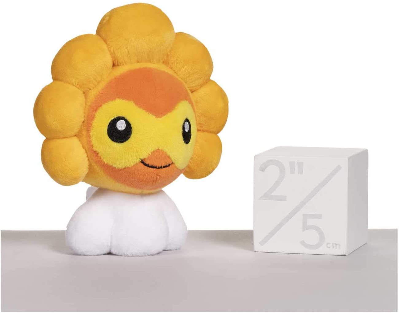 Pokemon Center: Sitting Cuties: Castform (Sunny Form) Plush # 351 - Generation 3 - 6 In