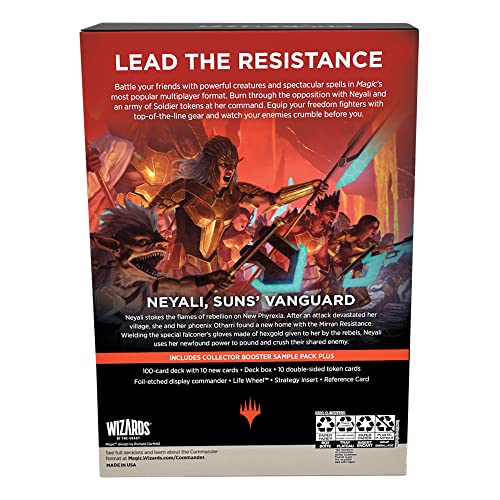 Magic: The Gathering Phyrexia: All Will Be One Commander Deck Rebellion Rising + Collector Booster Sample Pack