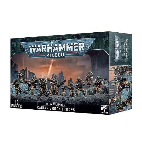 Games Workshop - Warhammer 40K - Astra Militarum - Cadian Shock Troops