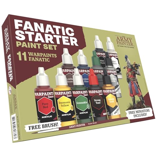 The Army Painter: Warpaints: Fanatic: Starter Set