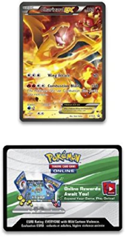 Pokemon TCG: Generations Charizard-EX Collection Card Game - Red & Blue - 4 Packs
