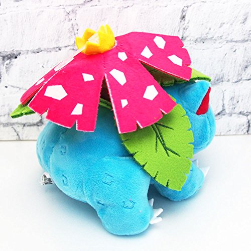 Sanei PP94 Pokemon All Star Collection Venusaur Plush, 4"
