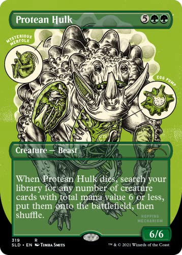 Magic TCG Magic: The Gathering Secret Lair: MTG Monster Anatomy 101