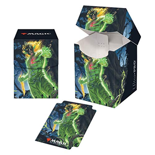 Ultra Pro Zendikar Rising Obuun, MUL Daya Ancestor PRO-100+ Deck Box & 100 ct. Sleeves