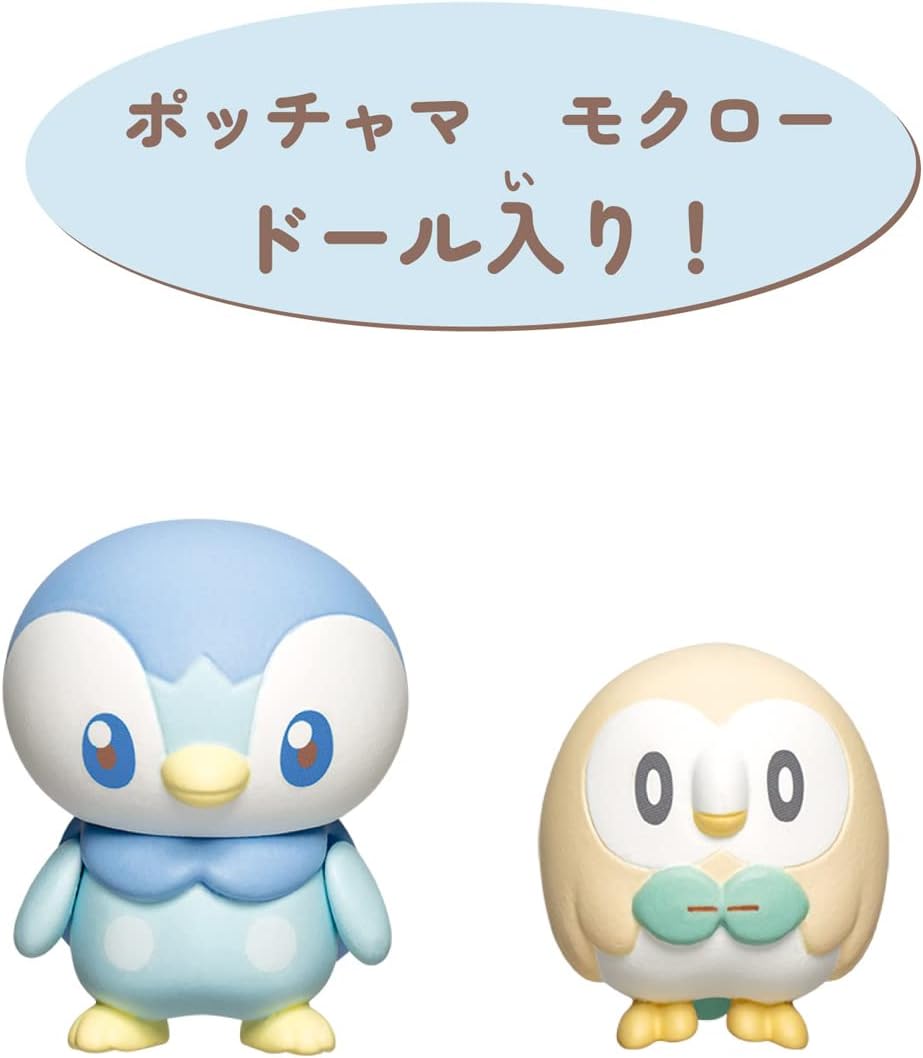 Pokemon Pocket Peace House Bathroom Piplup & Rowlet