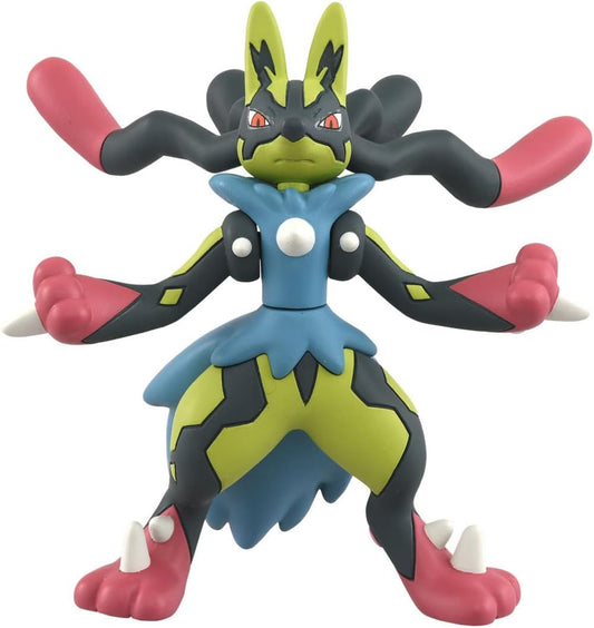 Takara Tomy Pokemon Moncolle 2 Inch Figure Shiny Mega Lucario