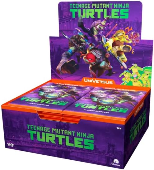 UniVersus: Teenage Mutant Ninja Turtles Booster Box - 24 Packs