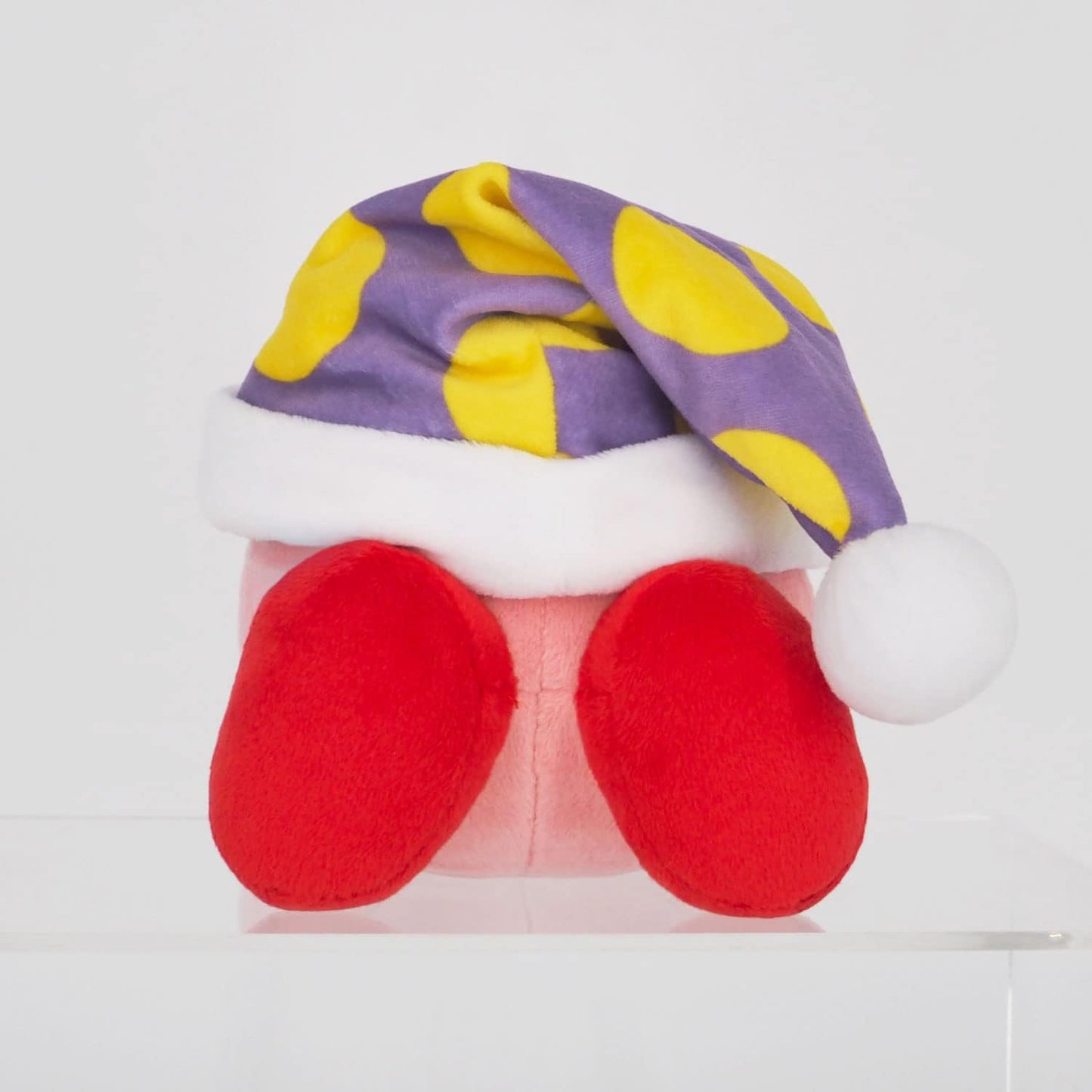 SAN-EI KP61 Kirby All Star Collection Sleep Kirby Plush Toy, Size S, Height 4.7 inches (12 cm)
