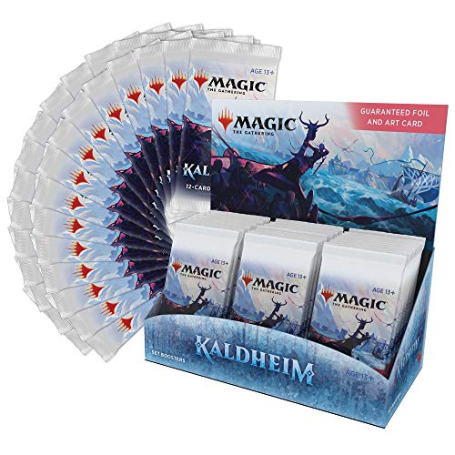 Magic The Gathering Kaldheim Set Booster Box | 30 Packs (360 Magic Cards)