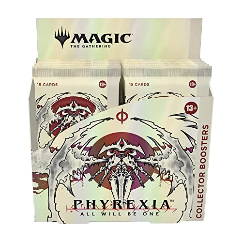 Magic: The Gathering Phyrexia: All Will Be One Collector Booster Box | 12 Packs (180 Magic Cards)