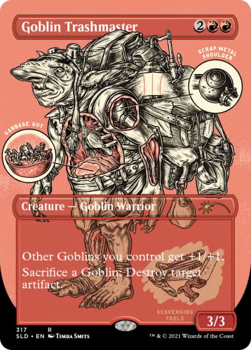 Magic TCG Magic: The Gathering Secret Lair: MTG Monster Anatomy 101