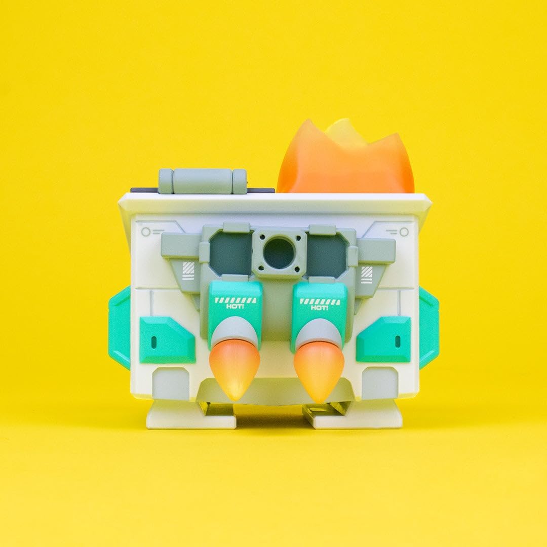 100% Soft Mecha Dumpster Fire Vinyl Figure (DF-079)