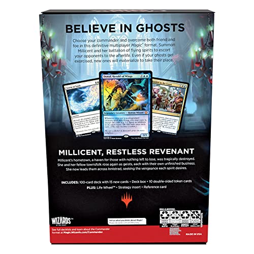 Magic: The Gathering Innistrad: Crimson Vow Commander Deck - Spirit Squadron (White-Blue)