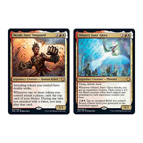 Magic: The Gathering Phyrexia: All Will Be One Commander Deck Rebellion Rising + Collector Booster Sample Pack