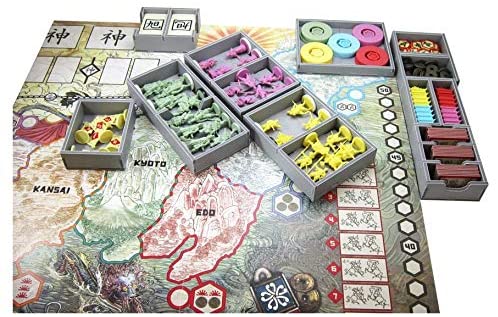 Folded Space Rising Sun Board Game Box Inserts