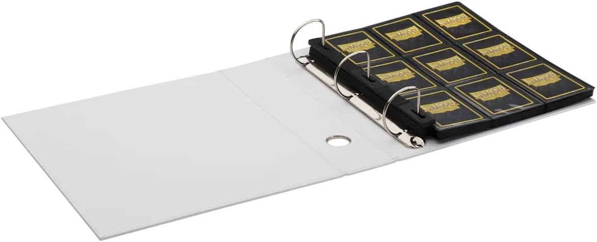 Arcane Tinmen - Dragon Shield Card Binder – Sanctuary Slipcase: White – Card Games - Compatible with Pokemon, Yugioh, Magic The Gathering, MTG TCG OCG & Hockey Cards