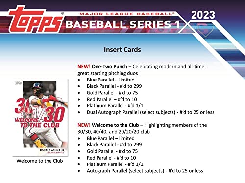 2023 Topps Series 1 Baseball Hobby Box