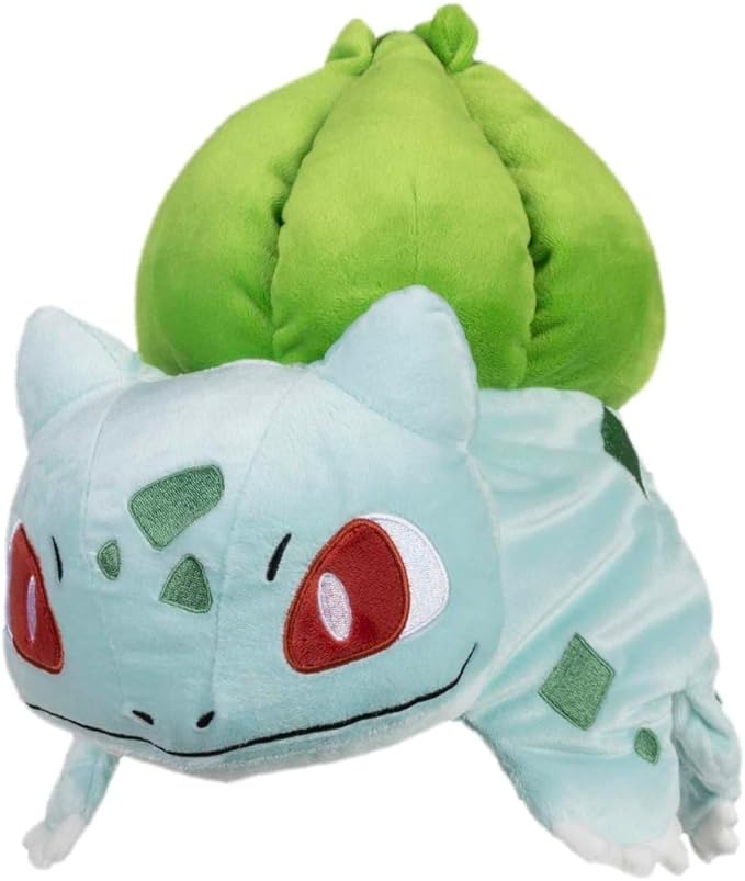 Pokémon Center: Bulbasaur Pokémon Partner Plush Hat (One Size-Adult) Multicolored