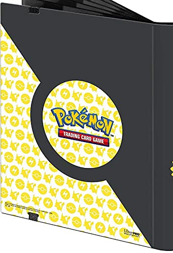 Ultra Pro: Pokemon Pikachu Pro- Binder, 2 Inch Album for Storing and Organizing Trading Cards, 9 Pocket Pages, Durable