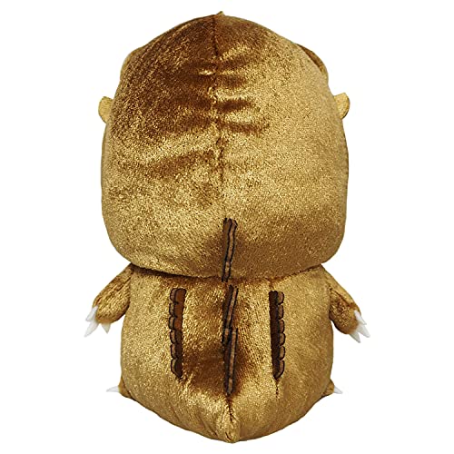 Sanei Boeki Godjham-kun Plush Doll Gold (S) Plush Toy, Height 5.3 inches (13.5 cm)