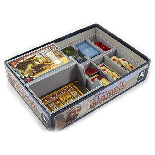 Folded Space Istanbul and Expansions Board Game Box Inserts