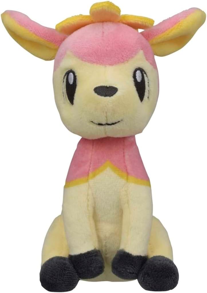 Pokemon Center: Deerling (Spring Form) Sitting Cuties Plush, 6 Inch