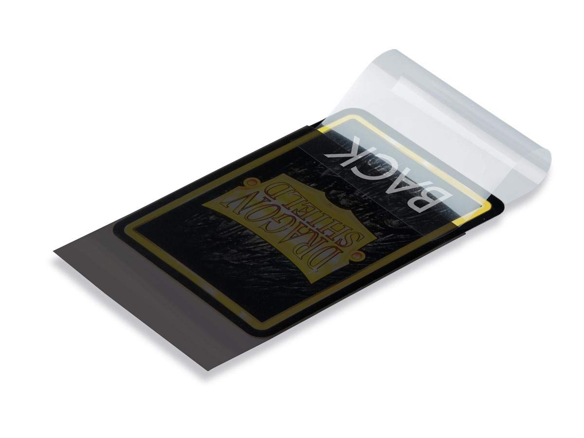 Dragon Shield Standard Size Card Sleeves Sealable Smoke 100CT – MTG Card Sleeves are Smooth & Tough – Compatible with Pokemon, Yu-Gi-Oh!, & Magic The Gathering Card Sleeves
