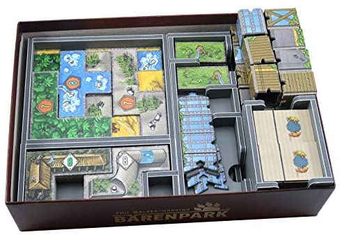 Folded Space Barenpark and Bad News Expansion Board Game Box Inserts