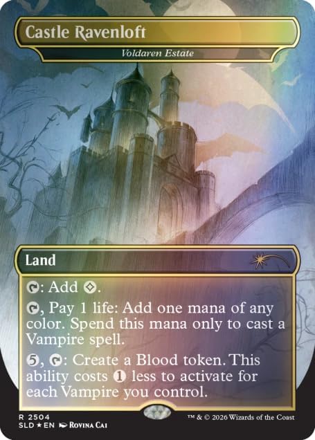 Magic: The Gathering Secret Lair x Dungeons & Dragons: Strahd's Descent Foil Edition
